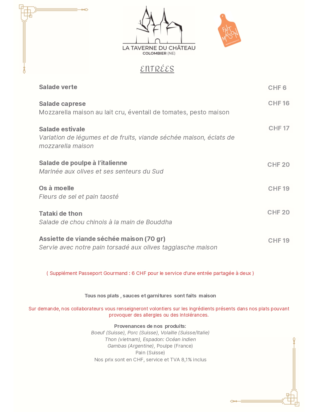 Notre carte — page 1
